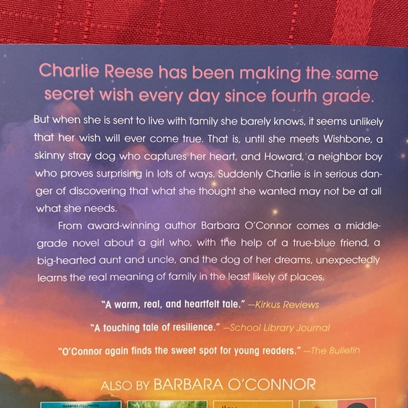 Youth book. Wish by Barbara O’Connor - Picture 2 of 3